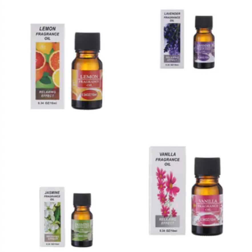 Buy 2 Get 2 Free - 4 Pack Essential Oil Scent (Lemon, Lavender, Vanilla, Jasmine)